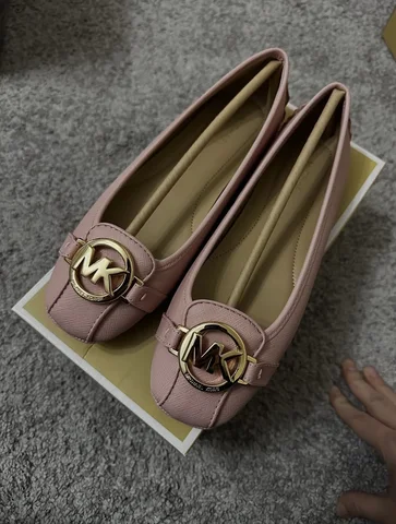 MICHAEL KORS, for ladies, fulton, saffiano leather, smokey pink