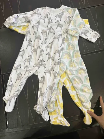 NEXT, for kids baby, set of 3 onesie, animal rainbow, 12-18 month