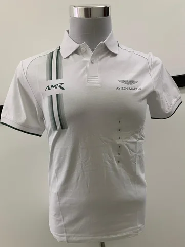 Hackett Men Aston Martin Racing Stripe (White)
